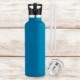 Trinkflasche Edelstahl Super Sparrow 1 l Seablue